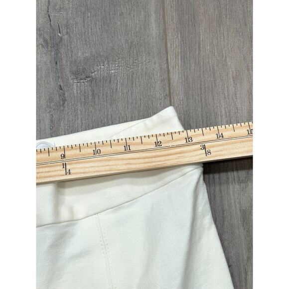 Derek Lam 10 Crosby Women's Maeve Front Slit Trousers Pants in Soft White Size 2 - Picture 9 of 13